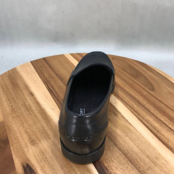 Rockport Keaton Penny Loafer Mens 8.5 M Black Leather Casual - LEFT SHOE ONLY - Picture 4 of 8